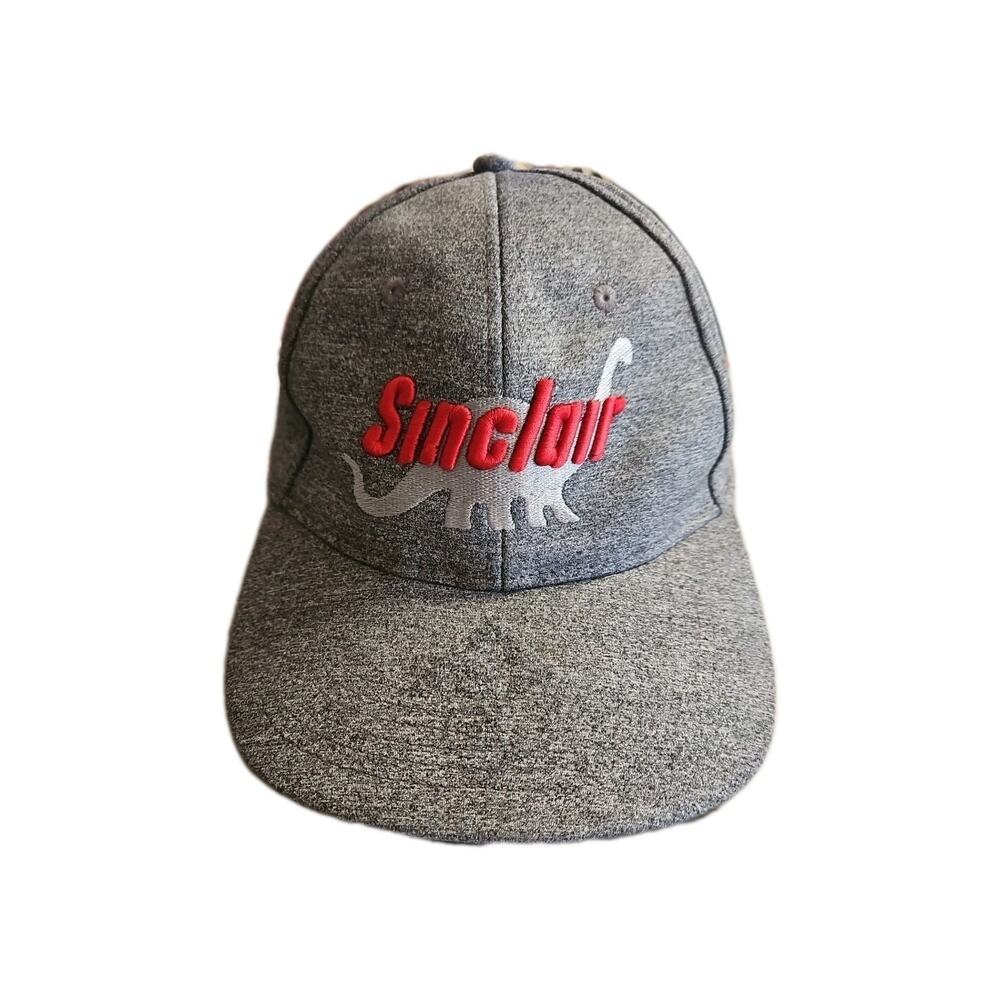 Ahead Performance Sinclair Oil Company Cap Hat Men's Size Midfit Gray With Red